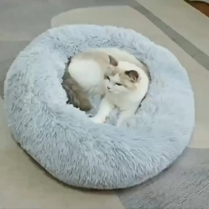 Comfortable Plush Pet Bed for Cats and Dogs - Smarsty