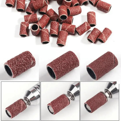 Professional Electric Nail Drill Set with 100 Granular Sand Strips - Smarsty
