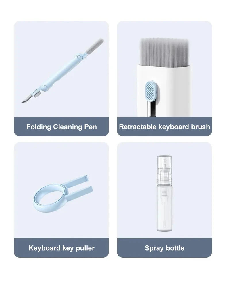 Multi Tool Keyboard Cleaner Kit for Keyboard and Earphones