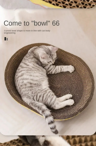 Cat Scratching Board with Durable Corrugated Paper - Smarsty