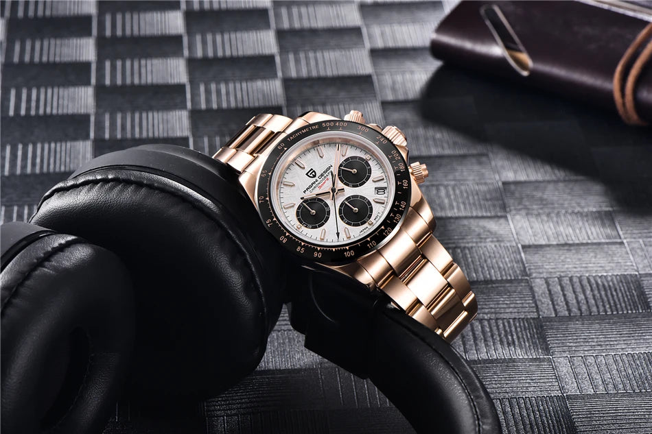 PAGANI DESIGN Men's Waterproof Chronograph Quartz Watch - Smarsty