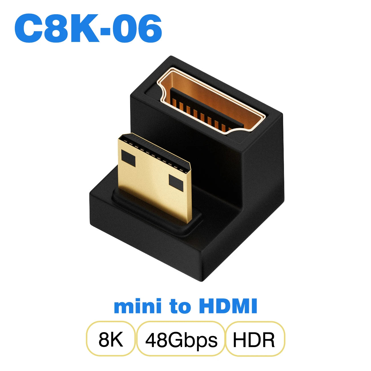 UGOURD HDMI 2.1 Cable Adapter for 8K 60Hz Support - Smarsty