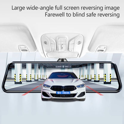 10 Inch Touch Screen Dash Cam Front And Rear Cameras - Smarsty