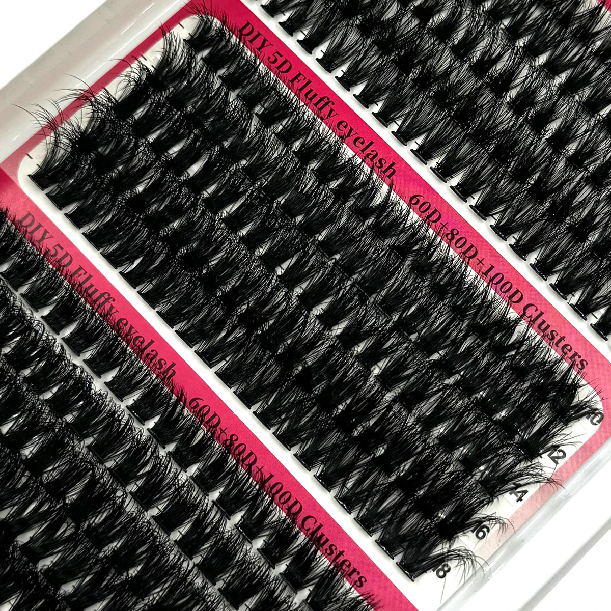DIY 5D Fluffy Lash Clusters for Stunning Volume - Smarsty