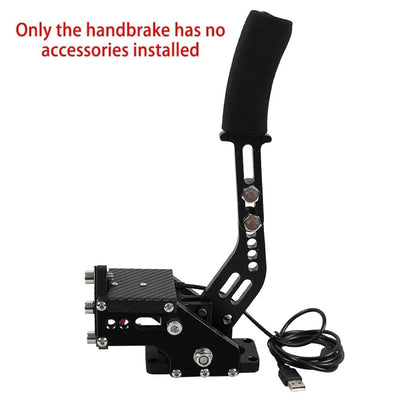 USB Handbrake SIM For G25/27/29 T300 T500 PC Racing Games Fanatecosw Dirt Rally Hand Brake System Red Black Blue HB-1009 - Smarsty