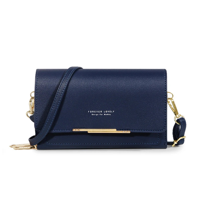 Women's Wallet Korean Handbag Multi Card Large Capacity Casual Shoulder Bag Mobile Phone Packet Fashion New Style - Smarsty