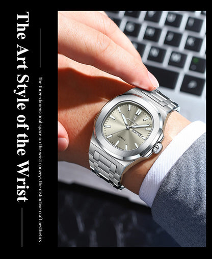 Luxury Waterproof Military Men's Watch with Luminous Feature - Smarsty