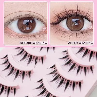 DINGSEN Anime Lashes Natural Look for Daily Makeup - Smarsty