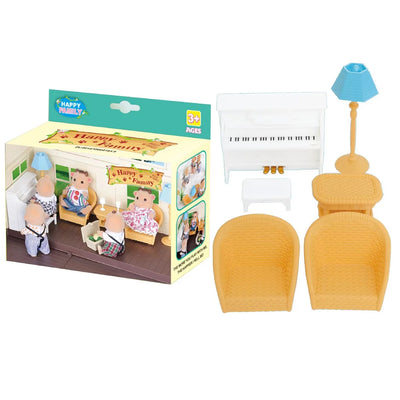 Original Toys Miniature Items Furniture Family Toys Dollhouse LivingRoom Bathroom Kitchen Set Pretend Creative Ideas Kids Toys by Smarsty