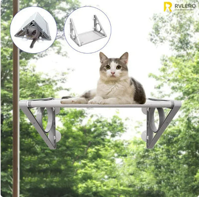 Cat Hammock Window Bed for Sunny Relaxation - Smarsty