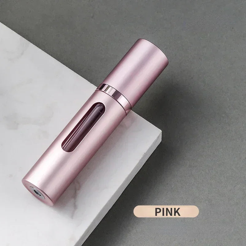 Portable Glass Refillable Perfume Bottle with Spray Pump - Smarsty