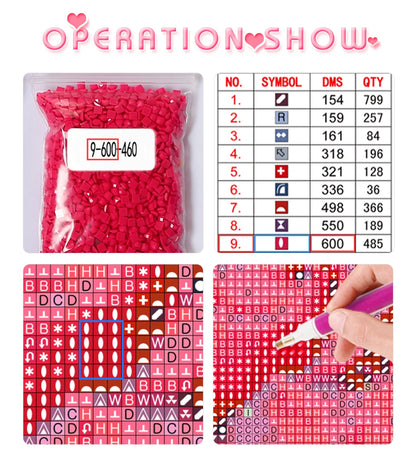 Huacan Full Diamond Embroidery Landscape Cross Stitch Kit - Smarsty