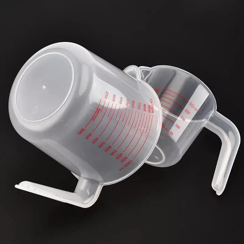 3 Piece Plastic Measuring Cups Set for Accurate Baking - Smarsty