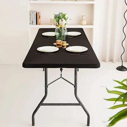 Spandex Table Cover for Rectangle Tables, Washable and Waterproof - Smarsty