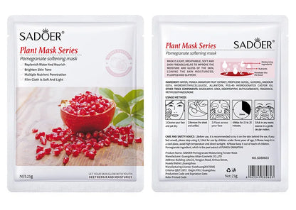 Natural Plant Face Masks for Deep Hydration and Firming - Smarsty
