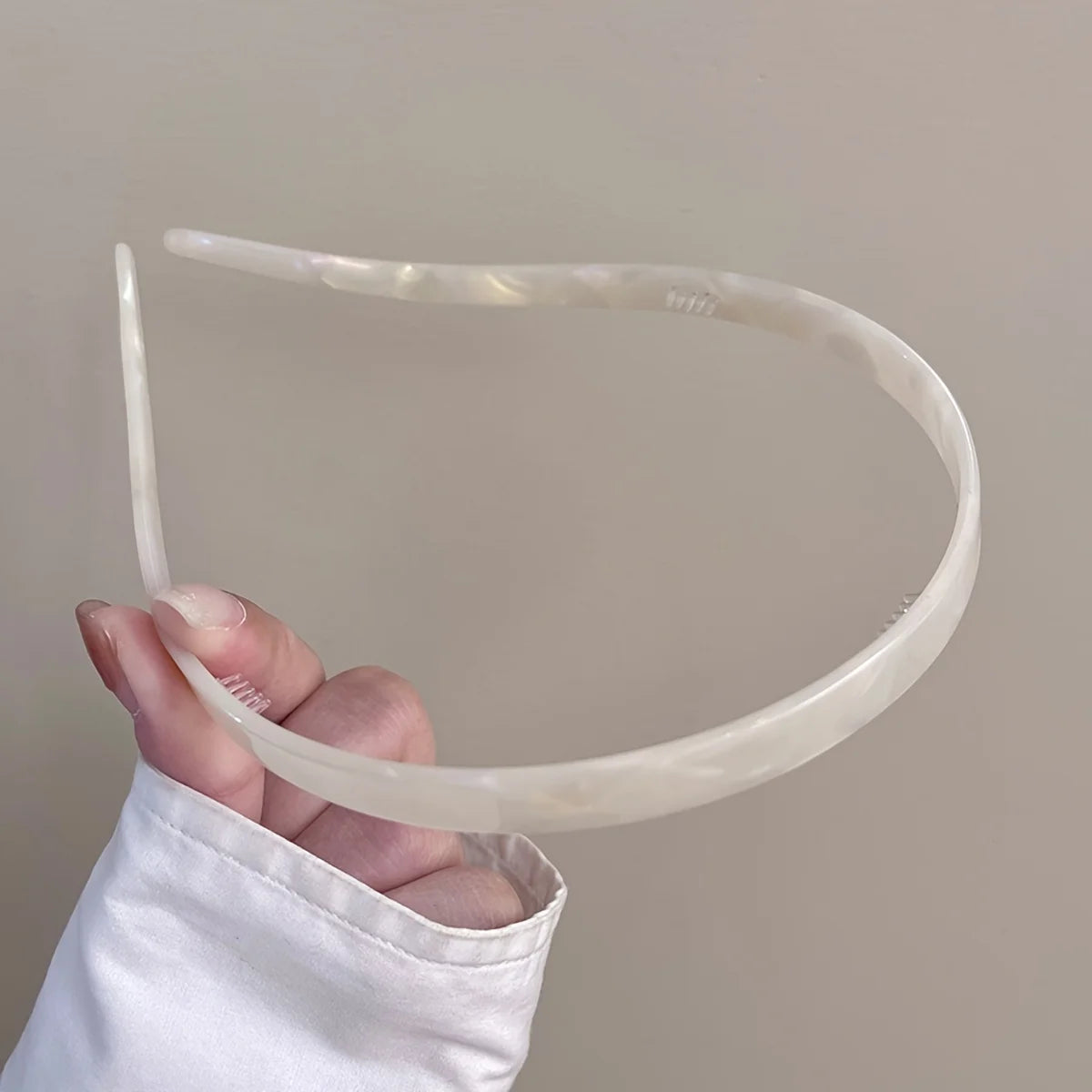 Acetate Non Clamping Headband Elegant Lightweight Summer - Smarsty