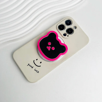 Bear Mirror Magnetic MagSafe Phone Grip With Expanding Stand - Smarsty