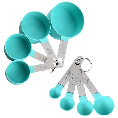 Stainless Steel Measuring Cups and Spoons Set for Precise Baking - Smarsty