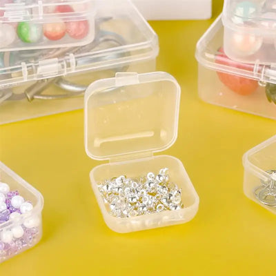 Translucent Plastic Jewelry Storage Box Set - Smarsty