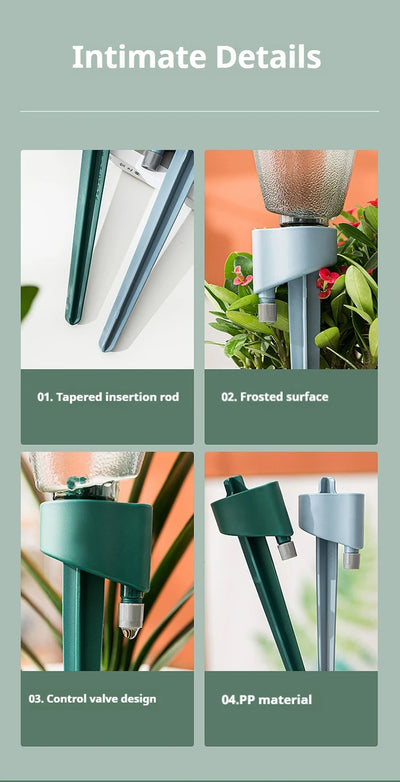 New Automatic Flower Watering Device Garden Adjustable Speed Dripping Watering Flower Pot Succulent Drip Irrigation Device