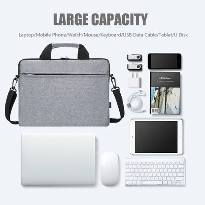 Ultra Thin Laptop Sleeve 13.3 To 15.6 Inch Velvet Lining - Smarsty