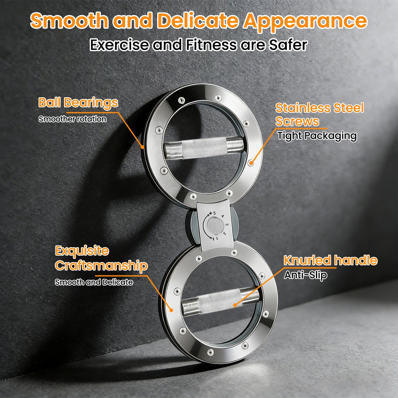 Rotator Machine Multifunctional Grip Strength Trainer 8 to 15 Pounds Adjustable Forearm Exerciser