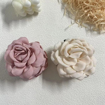 Elegant Rose Hair Clip For Women Secure Back Hair Style - Smarsty