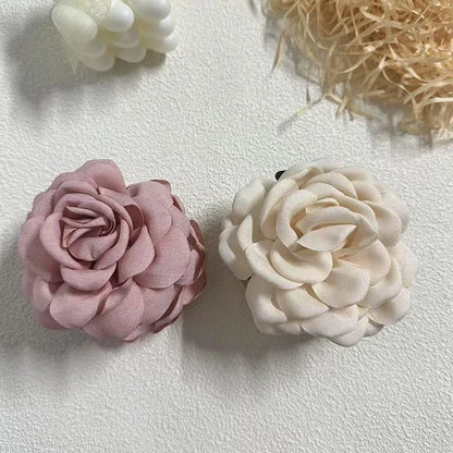 Elegant Rose Hair Clip For Women Secure Back Hair Style - Smarsty