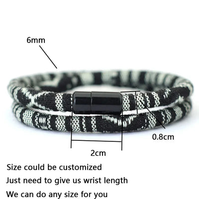 Men's Bohemia Rope Bracelet for Adventure and Survival - Smarsty