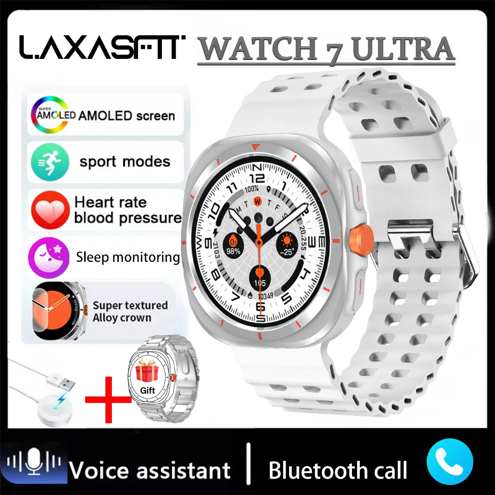 LAXASFIT GT7 Ultra Smart Watch for Fitness Tracking - Smarsty
