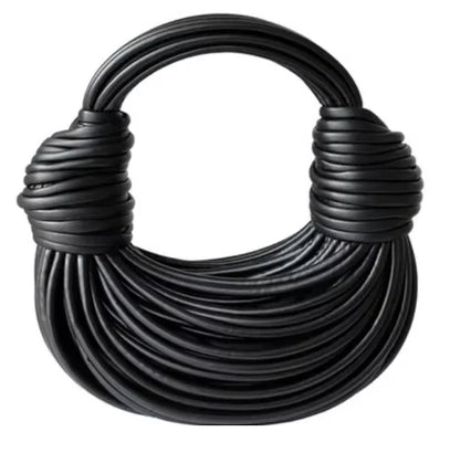 Women Handbags 2024 Designer Rope Knotted Gold Clutch - Smarsty