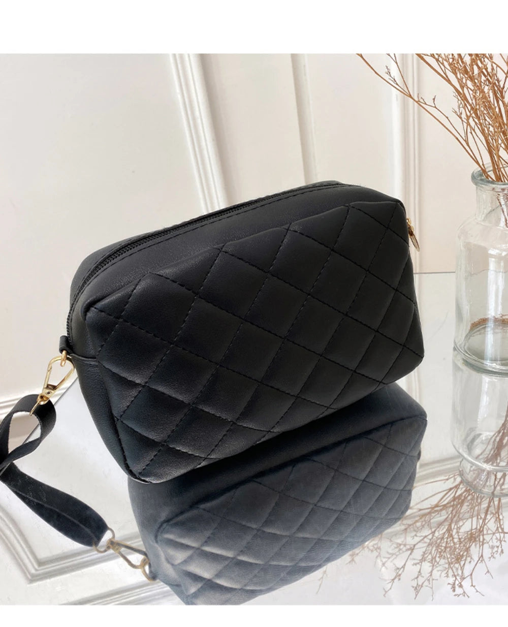 2024 Tassel Small Messenger Bag For Women Trend Lingge Embroidery Camera Female Shoulder Bag Fashion Chain Ladies Crossbody Bags - Smarsty