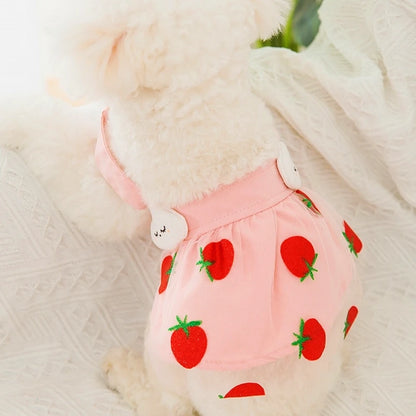 Cute Summer Dog Princess Dress with Bow Lace - Smarsty