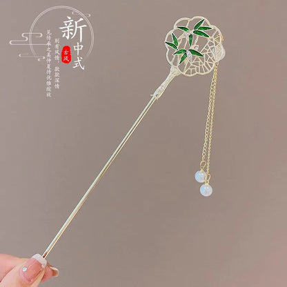 Elegant Flower Tassel Hair Clip for Women - Smarsty