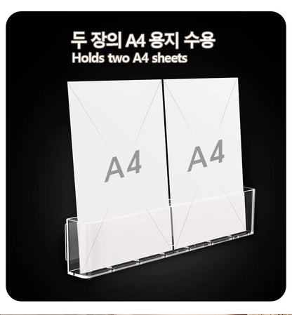 Organizer Picture Book Display Cabinet Bookshelf Children's Wall Behind the Door Reading Magazine Storage Wall Hanging Bookshelf by Smarsty