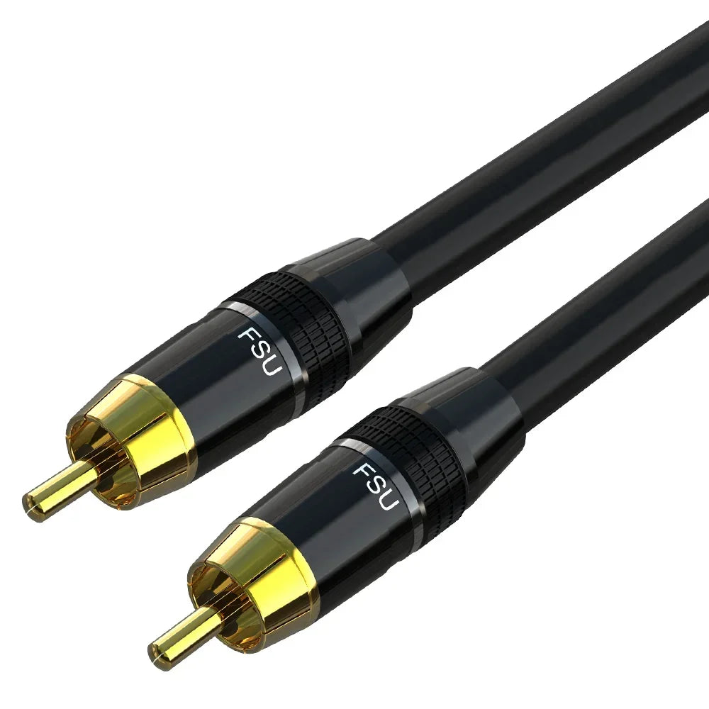 Coaxial Digital Audio RCA Cable for Superior Sound Quality - Smarsty