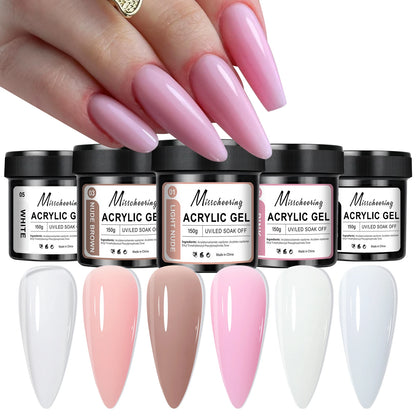 150g Large Capacity Nail Extension Gel for DIY Art - Smarsty