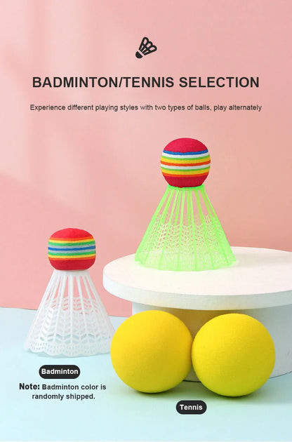 Racket Tennis for Children Outdoor Sports Badminton Racket Kindergarten Toy Set for 3-12years Old Badminton Sets by Smarsty