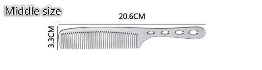Space Aluminum Hair Comb for Professional Hairdressing - Smarsty