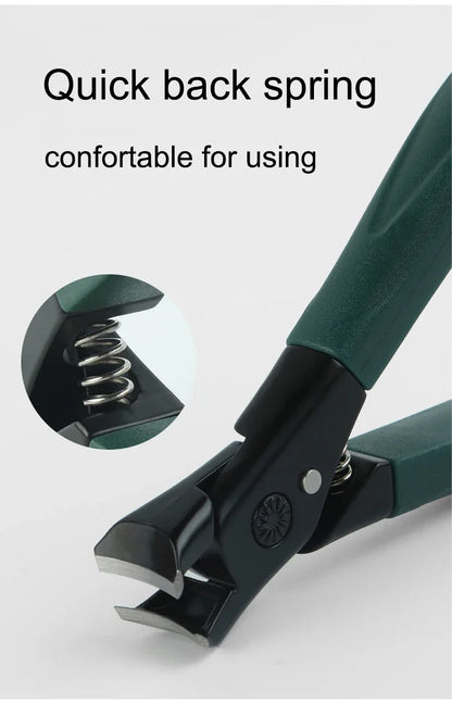 Stainless Steel Anti-Splash Nail Clipper for Thick Fake Nails - Smarsty