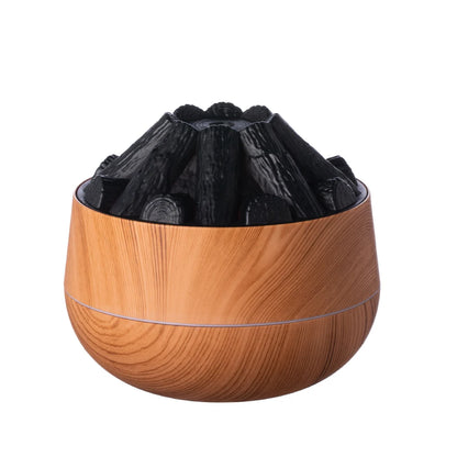 Charcoal Flame Humidifier and Essential Oil Diffuser - Smarsty