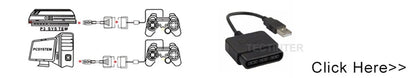 Wireless Gamepad for PlayStation 2 with Vibrating Joystick - Smarsty