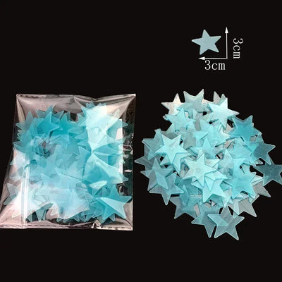 Glow in The Dark Stars Wall Stickers for Kids - Smarsty