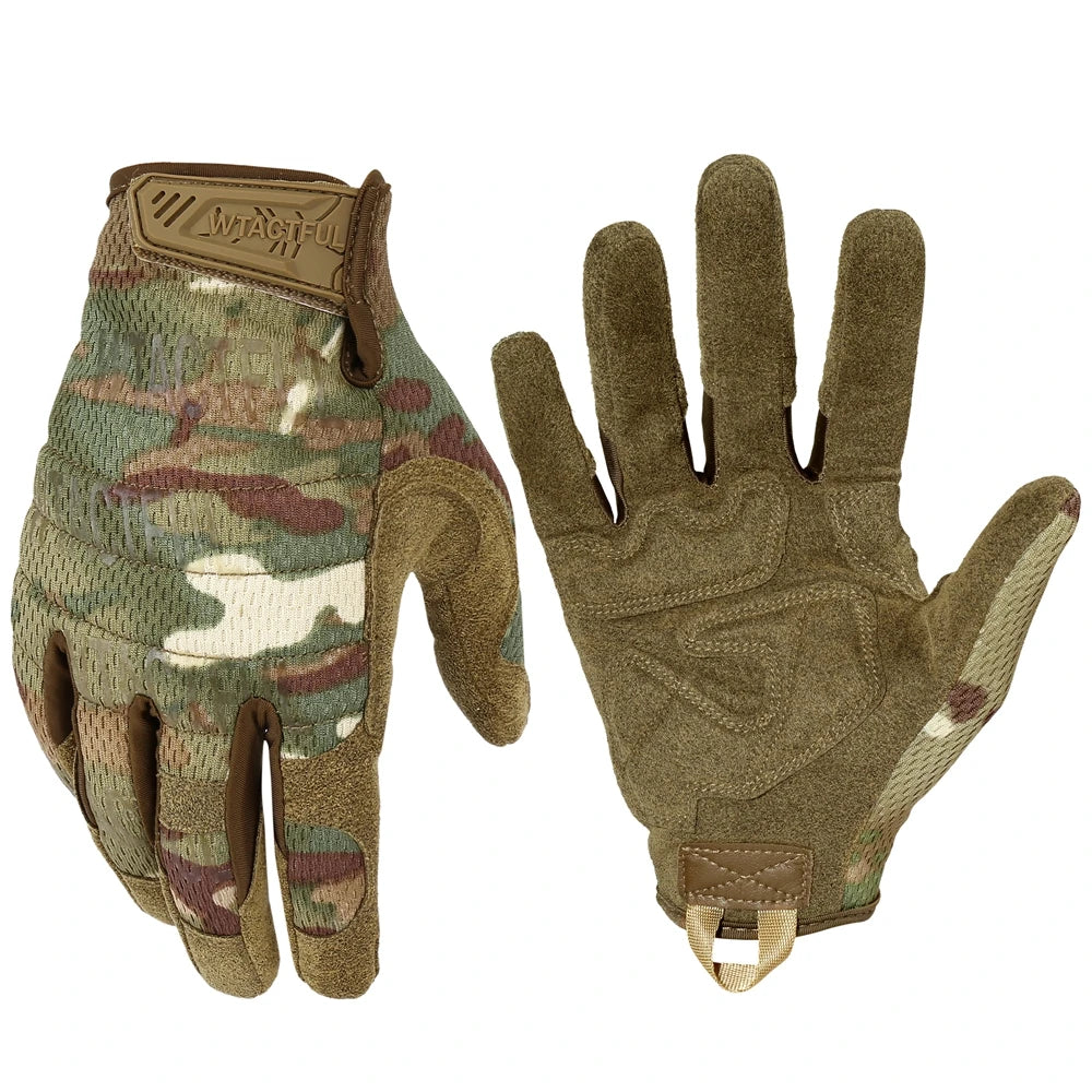 Touchscreen Tactical Gloves Shockproof Non Slip Full Finger - Smarsty