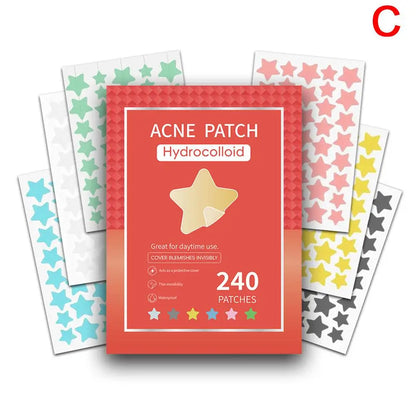 Colorful Star Acne Patches for Spot Treatment - Smarsty
