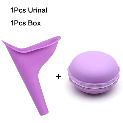 Female Urinal for Women Portable Urination Device Pee Funnel With Packaging Box for Travel Camping Hiking and Outdoor Activities