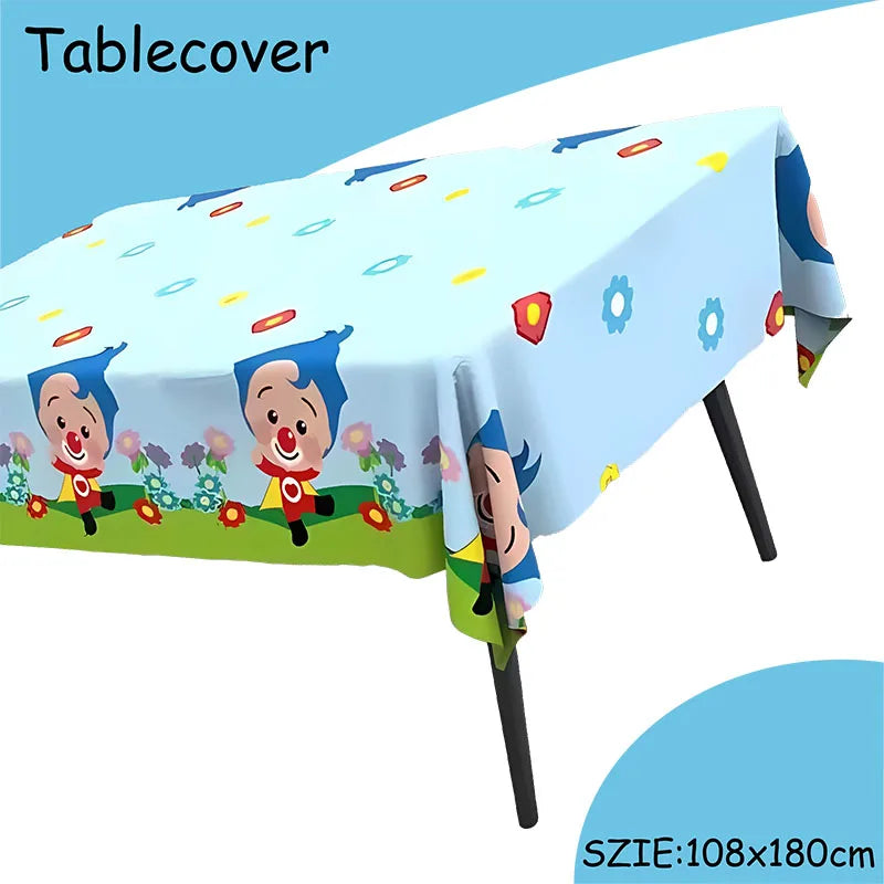 Disney Cartoon Theme Birthday Party Disposable Tableware Set - Smarsty
