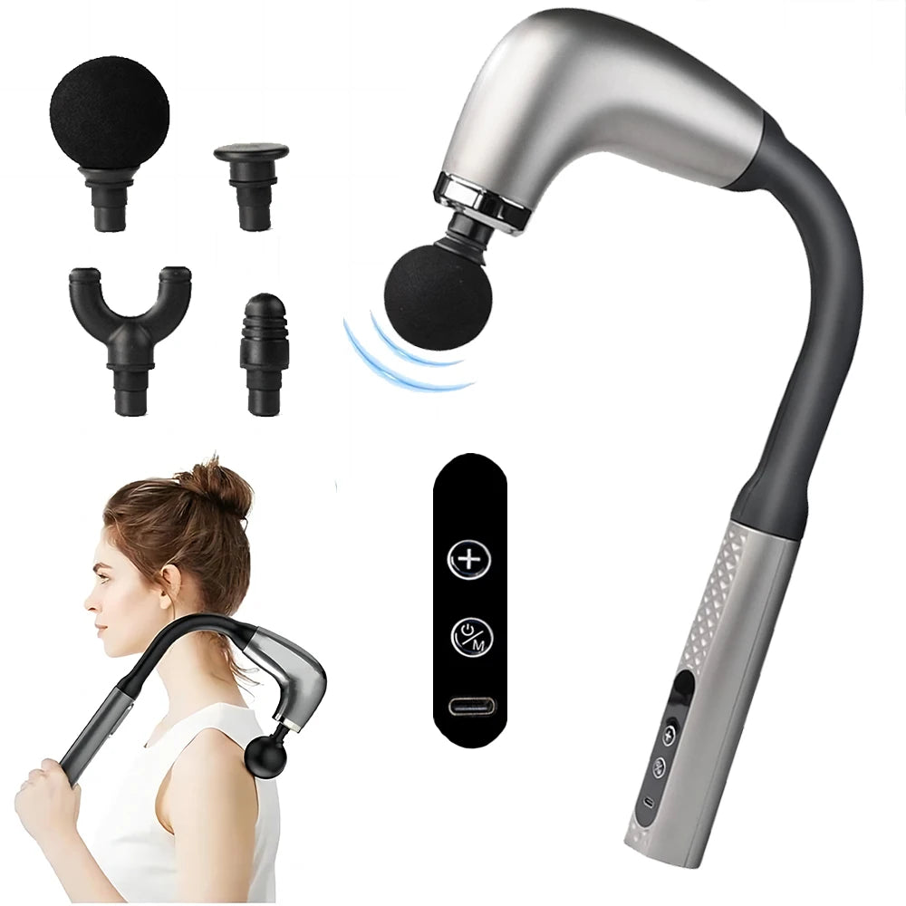 Smart Fascia Gun Electric Massager for Deep Tissue Relief - Smarsty