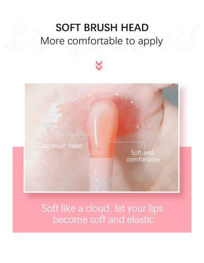 Crystal Jelly Lip Glow Oil 6ml Moisturizing Plumping Lip Gloss Makeup Sexy Plump Lip Glow Oil Tinted Lips Plumper Care Cosmetics