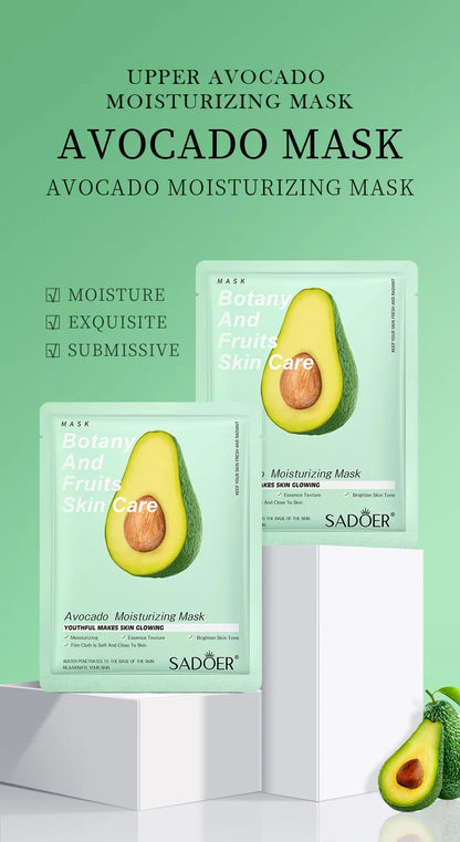 Natural Plant Face Masks for Deep Hydration and Firming - Smarsty